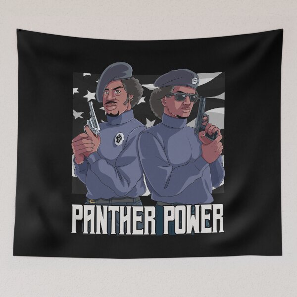 Item preview, Black Panther Party Panther Power designed and sold by Nosek1ng.