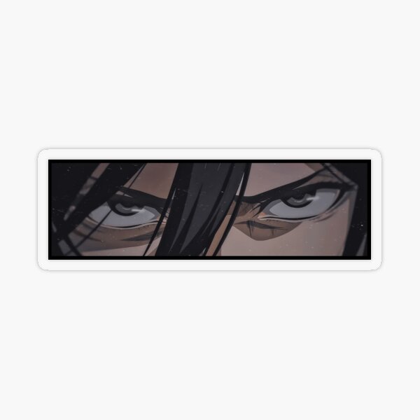 Mikasa - L'Attaque des Titans - Sticker transparent