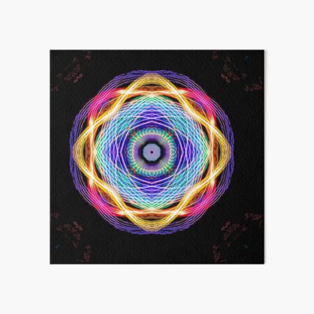 Abstraction in Light 12 Art Board Print