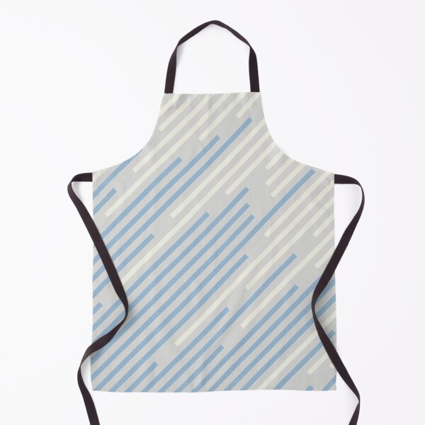 Item preview, Pastel Blue Off White Grey Off-set Stripe Pattern 2021 Color of the Year Earth's Harmony and Accent Hues designed and sold by ColorOfTheYears.