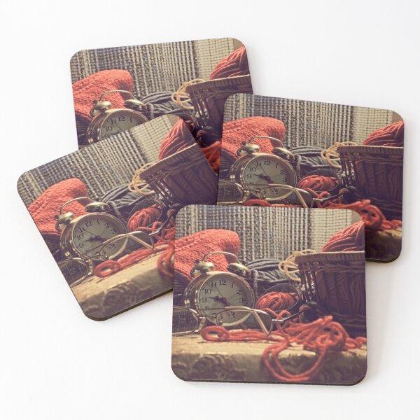 Item preview, Evening Still Life with knitting designed and sold by VallaV.
