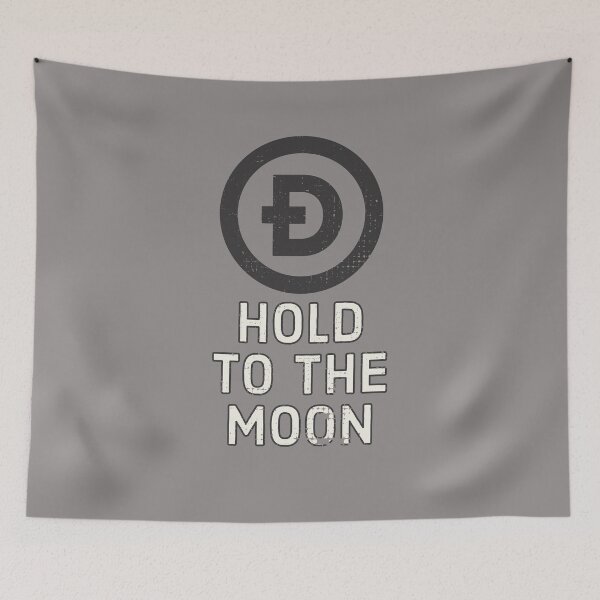 Item preview, Dogecoin, Hold to the moon distressed designed and sold by arendbotha.