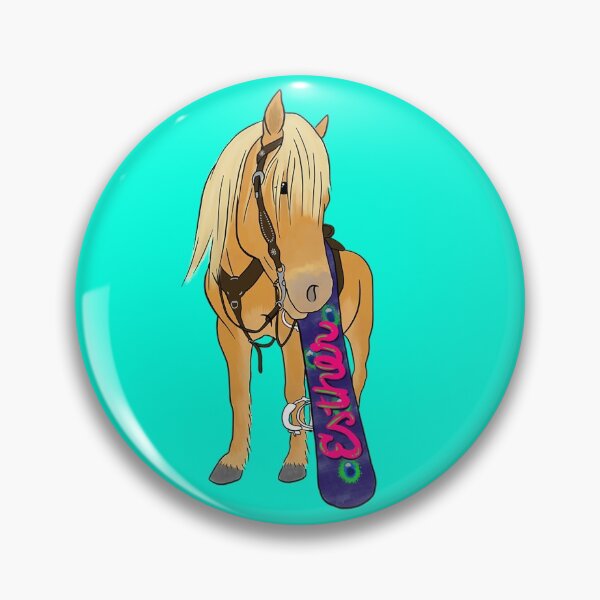 Item preview, Esther - Snowboard Haflinger designed and sold by HorseFly Ranch.