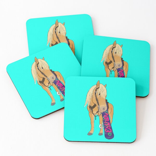 Item preview, Esther - Snowboard Haflinger designed and sold by HorseFly Ranch.