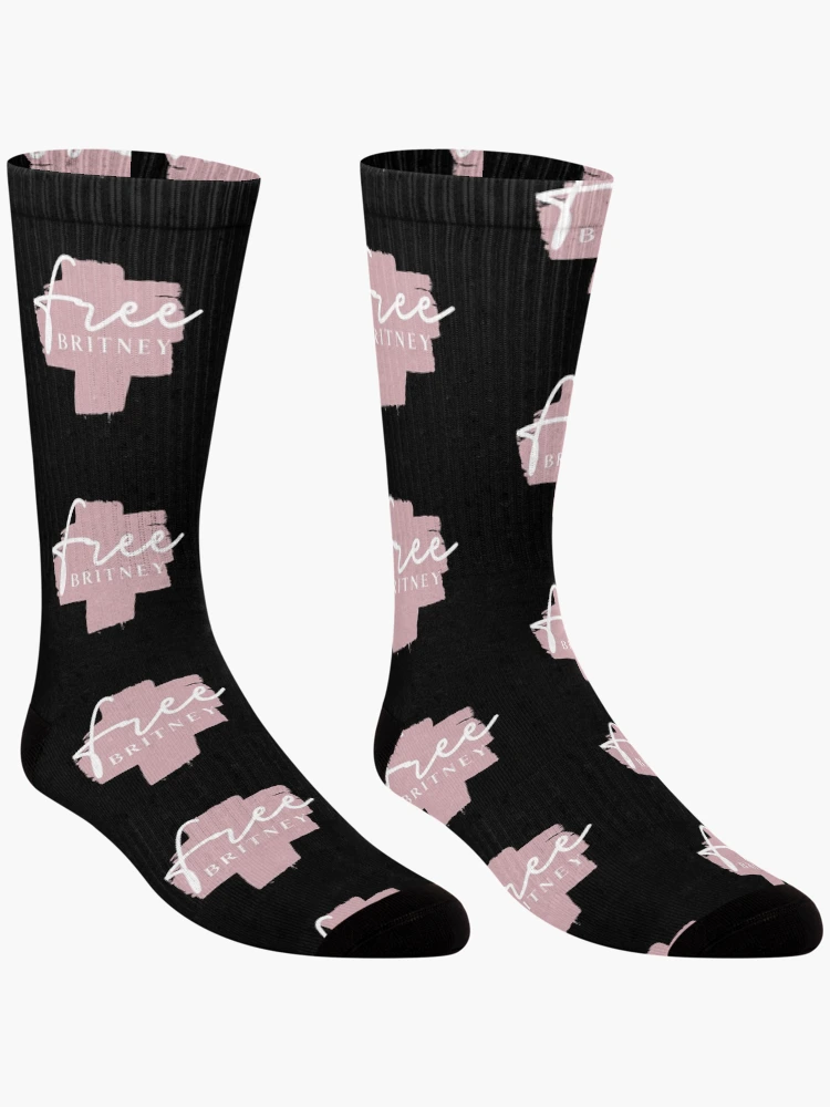 Thumbnail 3 of 5, Socks, Free Britney designed and sold by RheaRealm.