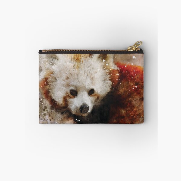 Item preview, Red Panda bear watercolour digital portrait designed and sold by Gerald Waters.