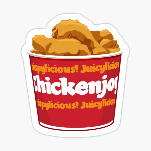 Chickenjoy Jollibee Sticker Sticker