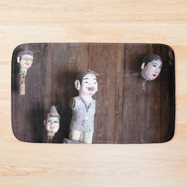 Item preview, Vietnamese Wooden Puppets Dolls Folk Art designed and sold by worldways.