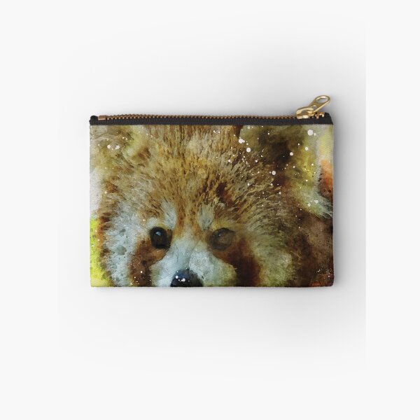 Item preview, Red Panda bear watercolour digital portrait designed and sold by Gerald Waters.