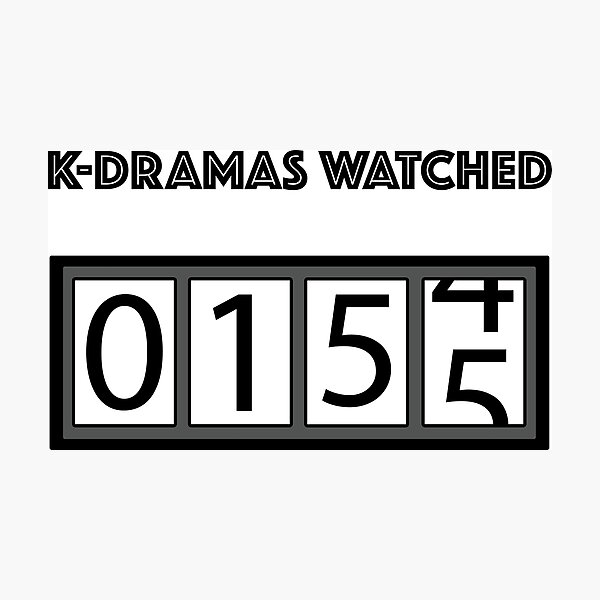 Dramas Watched Photographic Print