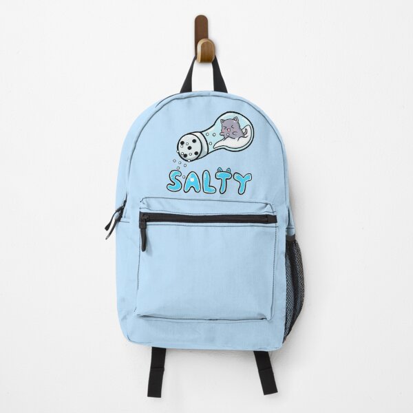Item preview, Salty Kitty Emote in Blue | Matching Couple Shirt designed and sold by HuggyandKiss.