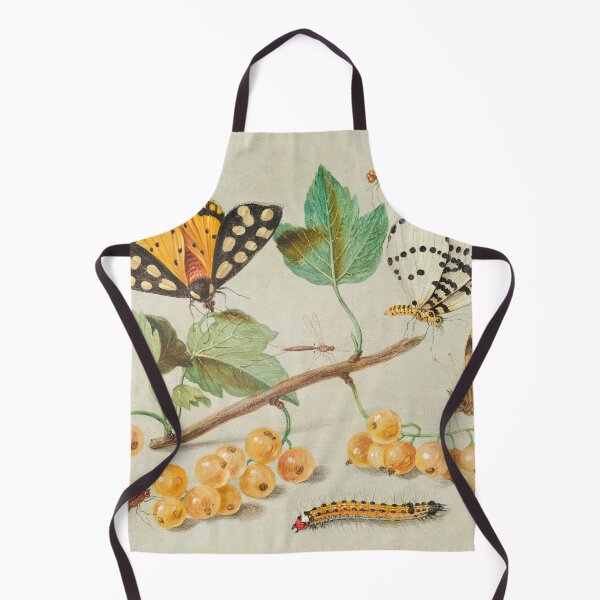 Item preview, Study of Butterfly and Insects 17th Century designed and sold by Vintage Wall Art.