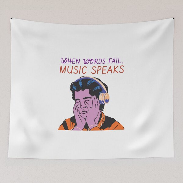 Item preview, When Words Fail, Music Speaks designed and sold by Mandy-30.
