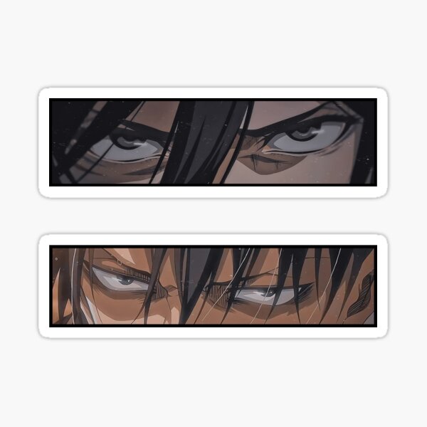Les Ackermans - L'Attaque des Titans - Pack de Stickers - Sticker