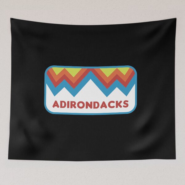 Item preview, Adirondacks Mountains Hiking New York Retro designed and sold by yelly123.