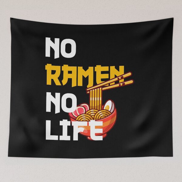 Item preview, No Ramen No Life,Gift for Ramen lover,Ramen gift,Christmas gift designed and sold by KOURCHAL ART.