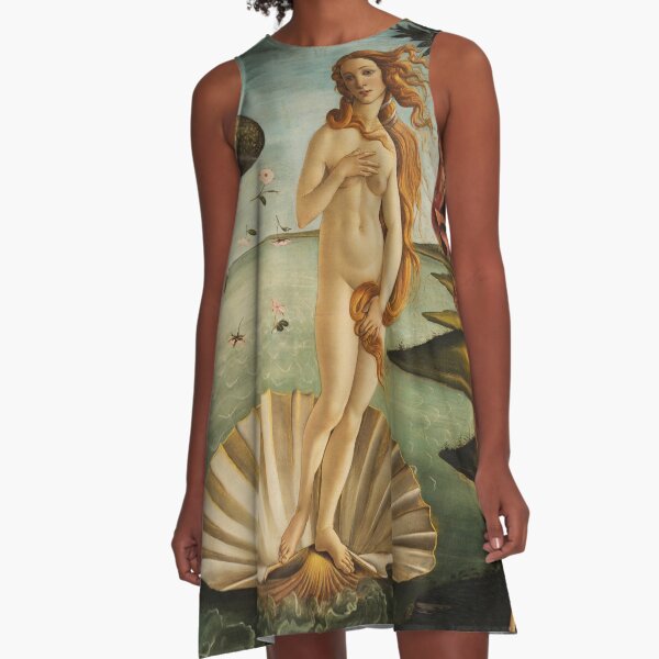 Botticelli | Die Geburt der Venus | Jack Joblin Design A-Linien Kleid
