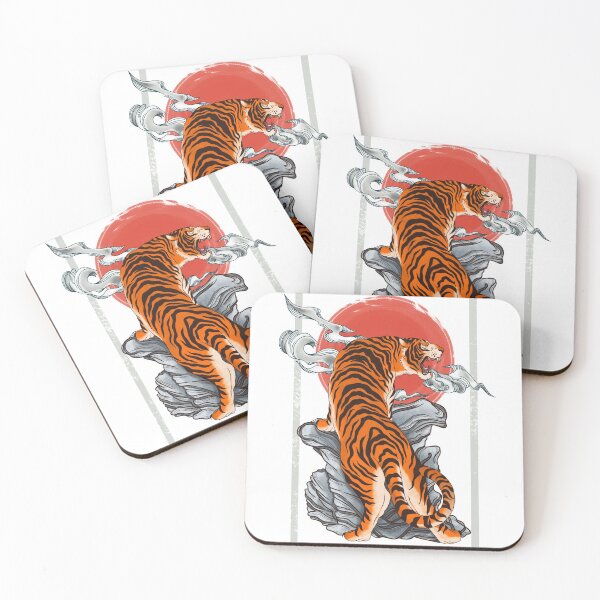 Item preview, The Blood-Moon Tiger designed and sold by dooing-doodles.