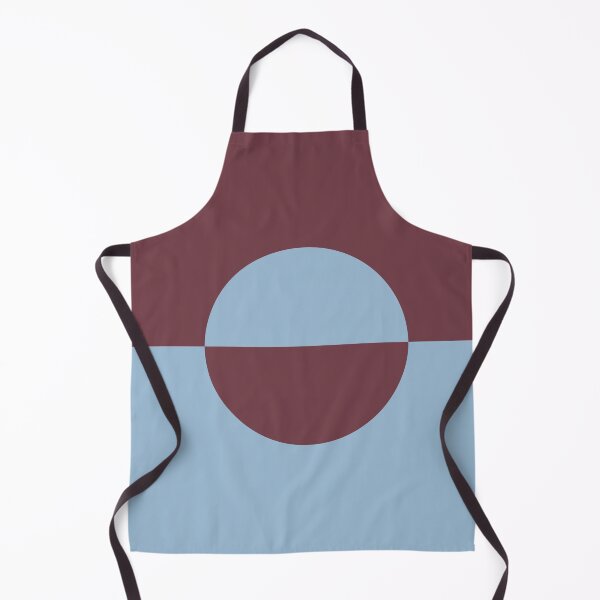 Aperçu de l'œuvre Design minimaliste en cercle bleu pastel et bordeaux 2 Couleur de l'année 2021 : Earth's Harmony et Mulberry Tree créée et vendue par ColorOfTheYears.