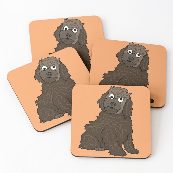 Item preview, Brown Cockapoo designed and sold by CaitlinsPetDrawings.