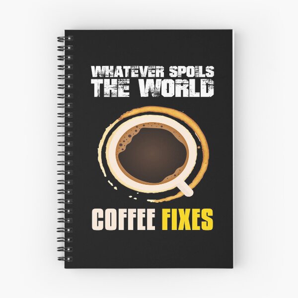 Item preview, Whatever Spoils The World Coffee Fixes designed and sold by MooonTees.