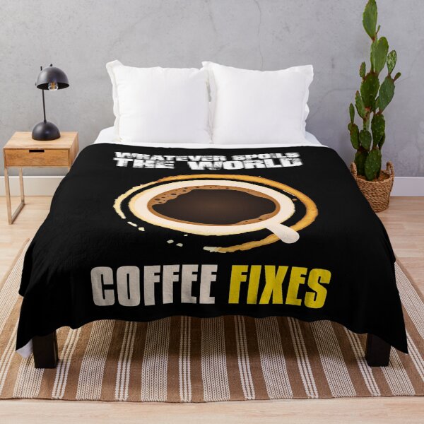 Item preview, Whatever Spoils The World Coffee Fixes designed and sold by MooonTees.