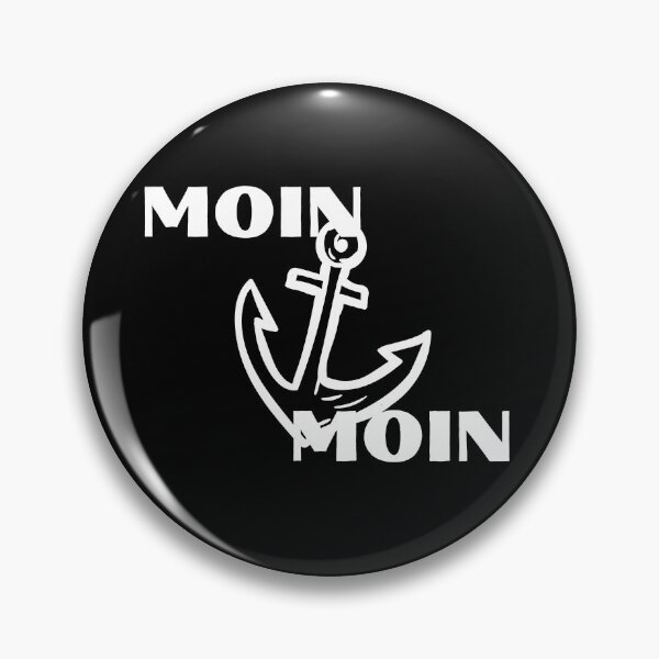 Artikelvorschau, Moin Moin Anker Motiv Hamburg Norden entworfen und verkauft von Bearded-Viking.