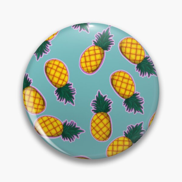 Item preview, Retro Pineapples Pattern designed and sold by StellaBleue.