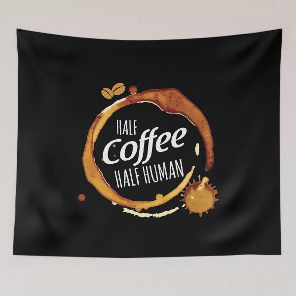 Item preview, Half Coffee Half Human Grouch designed and sold by MooonTees.