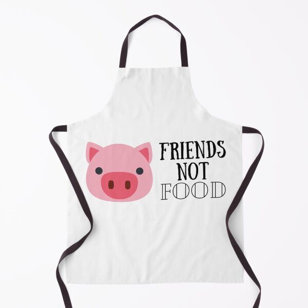 Item preview, Friends not food Piggy designed and sold by Crayonjar.