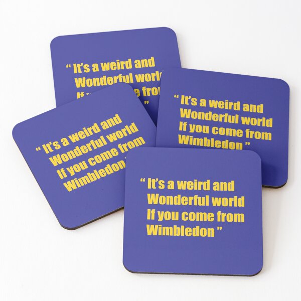 Artikelvorschau, Seltsames und wunderbares Wimbledon entworfen und verkauft von dubroyale.