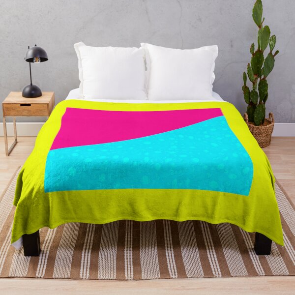 Item preview, funky aqua pattern designed and sold by redstitchlab.
