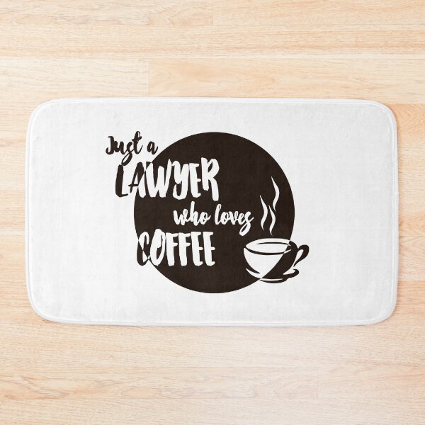 Item preview, Lawyer Gifts | Just a Lawyer who Loves Coffee designed and sold by Burachonak-art.