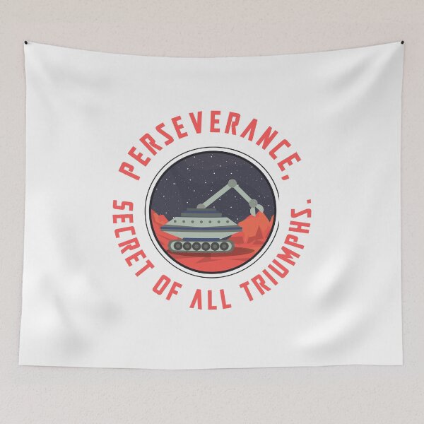 Item preview, Perseverance, Secret Of All Triumphs Mars Rover Landing designed and sold by ecdato.
