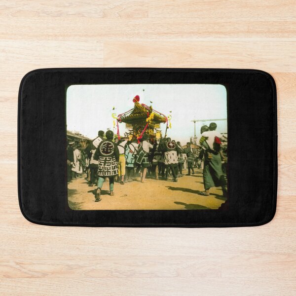 Item preview, Dashi Parade in old japan before WW1.Real vintage old photo for japanese daily life .  designed and sold by thebaronart.