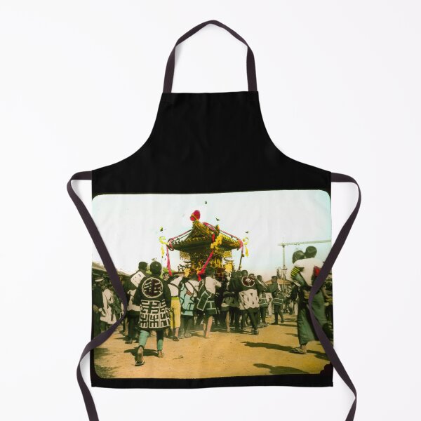Item preview, Dashi Parade in old japan before WW1.Real vintage old photo for japanese daily life .  designed and sold by thebaronart.