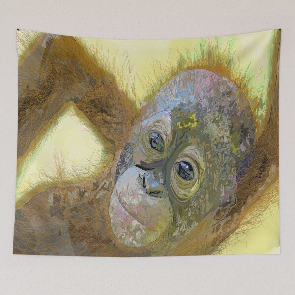Item preview, Beryl the Orangutan  designed and sold by 3leggeddogg.