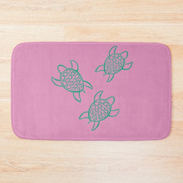 Item preview, Turtles (green and pale pink) designed and sold by Attenborough_Fan.