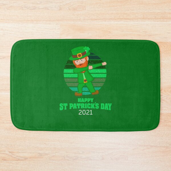Item preview, St Patricks Day dabbing leprechaun designed and sold by InkyJack.