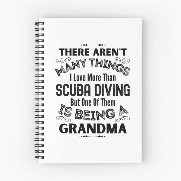 Item preview, Scuba Diving Grandma designed and sold by StudioAquaLumos.