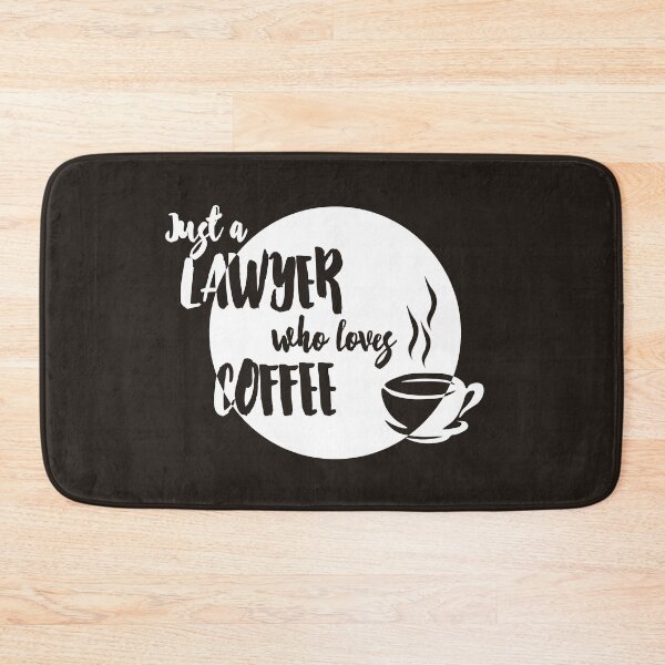 Item preview, Lawyer Gifts | Just a Lawyer who Loves Coffee designed and sold by Burachonak-art.