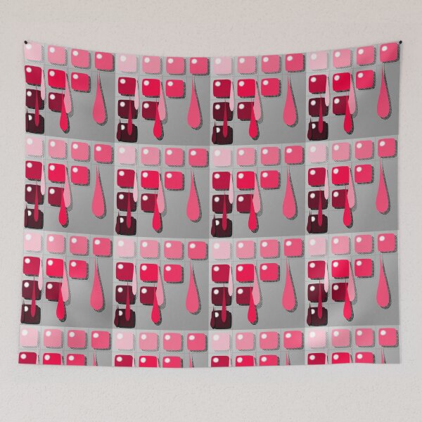 Item preview, Pinky Tiling on wall designed and sold by GdaySnoopy.