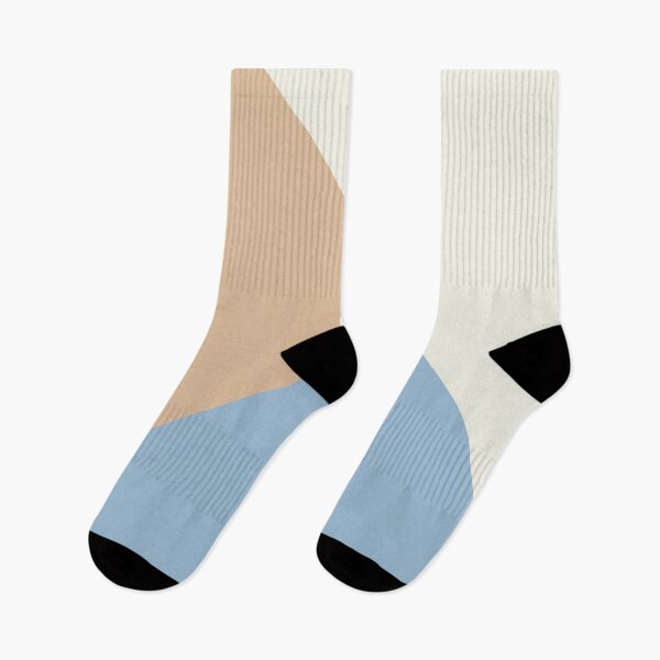 Item preview, Pastel Blue Off White Peach Solid Color Shapes 2021 Color of the Year Earth's Harmony & Accent Hues designed and sold by ColorOfTheYears.