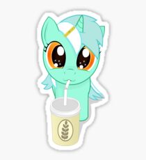 Drinking MLP Sticker