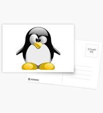 Tux illustration Postcards