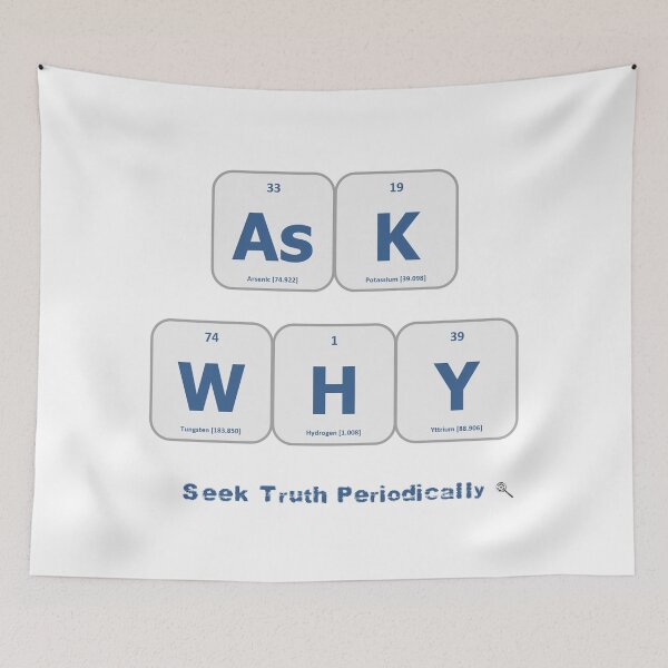 Item preview, AsK WHY designed and sold by Truthstoliveby.