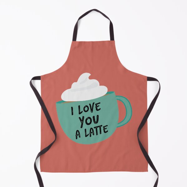 Item preview, I Love You A Latte designed and sold by bubbliciousart.