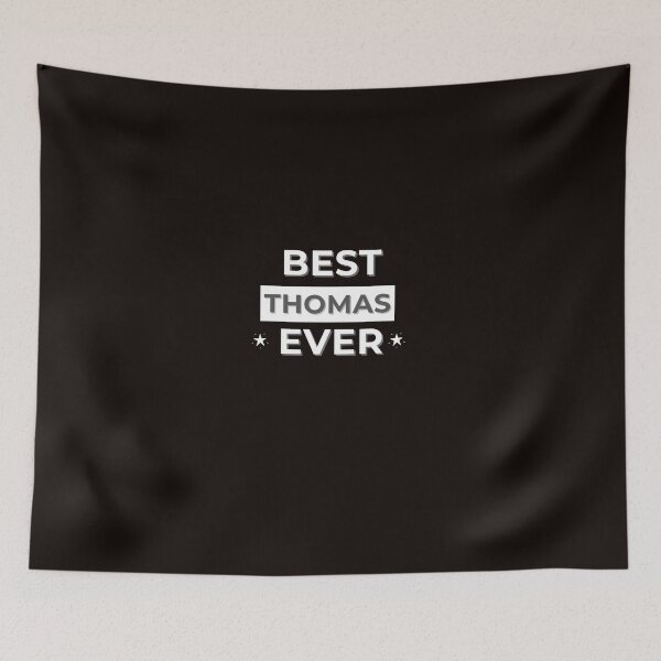 Item preview, BEST THOMAS EVER , funny name design designed and sold by BeenTees.