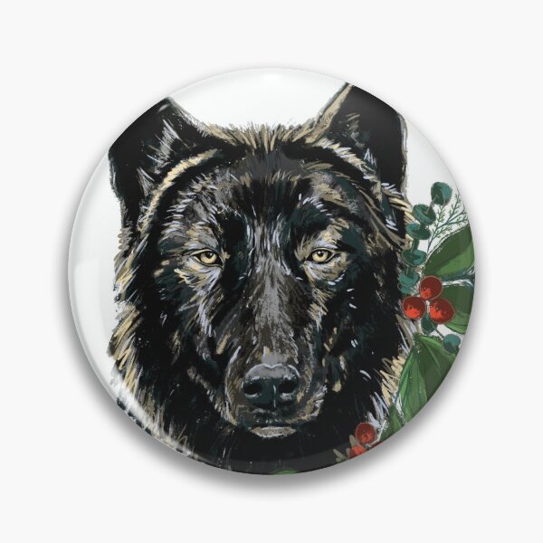 Artikelvorschau, Winterwolf entworfen und verkauft von Emily Husby.