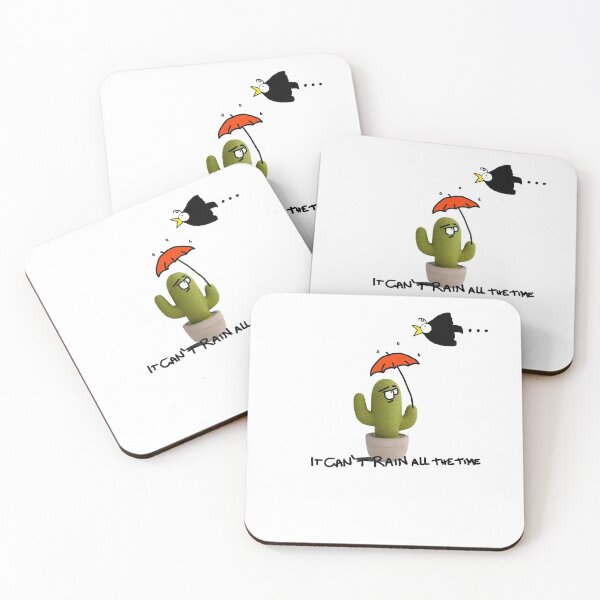 Item preview, Cactus and Flying-Chicken AKA The Crow By Oh! Hello World designed and sold by OhHelloWorld.